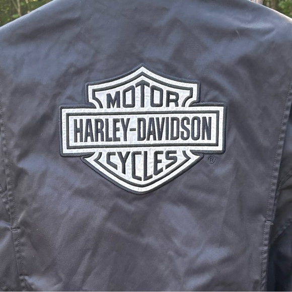 Harley-Davidson Women’s Black Bomber Jacket Size 3W - Picture 14 of 15